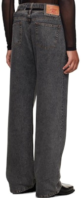 Y/Project YProject Seluar Jeans Straight Fit Longgar Hitam Denim JEAN40S25VINTAGEBLACK Shop Y/Project YProject Seluar Jeans Straight Fit Longgar Hitam Denim JEAN40S25VINTAGEBLACK