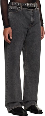 Y/Project YProject Seluar Jeans Straight Fit Longgar Hitam Denim JEAN40S25VINTAGEBLACK Purchase Y/Project YProject Seluar Jeans Straight Fit Longgar Hitam Denim JEAN40S25VINTAGEBLACK