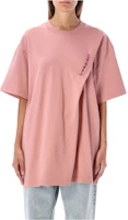 Y/Project YProject Casual Solid Color Embroidered Letter Crewneck Short Sleeve T-Shirt Unisex TS71S23J84SALMON Y/Project YProject Casual Solid Color Embroidered Letter Crewneck Short Sleeve T-Shirt Unisex TS71S23J84SALMON