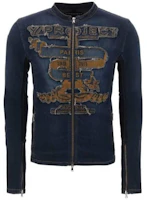 Y/Project YProject Embroidered Letter Zipper Long-Sleeve Jacket JACK98S24D44VNAVY Y/Project YProject Embroidered Letter Zipper Long-Sleeve Jacket JACK98S24D44VNAVY