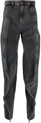 Y/Project YProject FW24 Jeans Low-Rise Wide-Leg Unisex Hitam JEAN42S25-BLACK Buy Y/Project YProject FW24 Jeans Low-Rise Wide-Leg Unisex Hitam JEAN42S25-BLACK