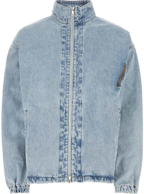 Y/Project YProject 冰藍字母印花牛仔外套 長袖寬鬆版 207JA002D22ICE-BLUE Buy Y/Project YProject 冰藍字母印花牛仔外套 長袖寬鬆版 207JA002D22ICE-BLUE