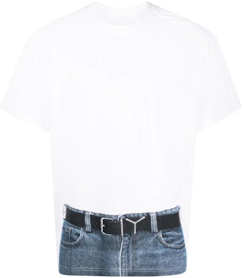 Y/Project YProject Illusion Grafik Krew Leher Lengan Pendek T-Shirt Lelaki YPJPGTS6S24-WHITE Order Y/Project YProject Illusion Grafik Krew Leher Lengan Pendek T-Shirt Lelaki YPJPGTS6S24-WHITE