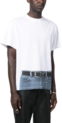 Y/Project YProject Illusion Grafik Krew Leher Lengan Pendek T-Shirt Lelaki YPJPGTS6S24-WHITE Purchase Y/Project YProject Illusion Grafik Krew Leher Lengan Pendek T-Shirt Lelaki YPJPGTS6S24-WHITE