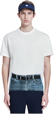 Y/Project YProject Illusion Grafik Krew Leher Lengan Pendek T-Shirt Lelaki YPJPGTS6S24-WHITE Details for Y/Project YProject Illusion Grafik Krew Leher Lengan Pendek T-Shirt Lelaki YPJPGTS6S24-WHITE