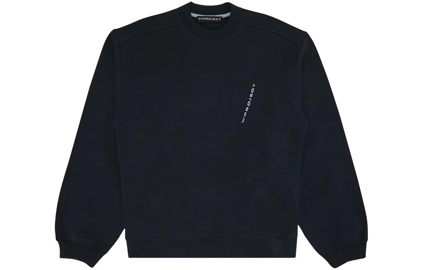 Y/Project YProject Navy Blue Crewneck Sweatshirt Unisex SWEAT48-S23