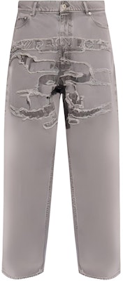 Y/Project YProject SS24 Jeans Abu-abu Relaxed Wide-Leg Straight. 207PA005D58-GREY Buy Y/Project YProject SS24 Jeans Abu-abu Relaxed Wide-Leg Straight. 207PA005D58-GREY