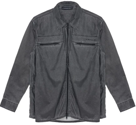 Y/Project YProject SS24 中性黑色Logo休閒工裝外套 203SI001F494 Buy Y/Project YProject SS24 中性黑色Logo休閒工裝外套 203SI001F494