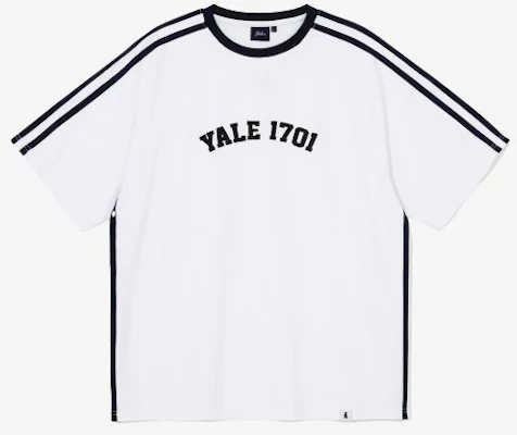 YALE Appliqué Taping Raglan Short Sleeve T-Shirt White YEM8SS311BWH Buy YALE Appliqué Taping Raglan Short Sleeve T-Shirt White YEM8SS311BWH
