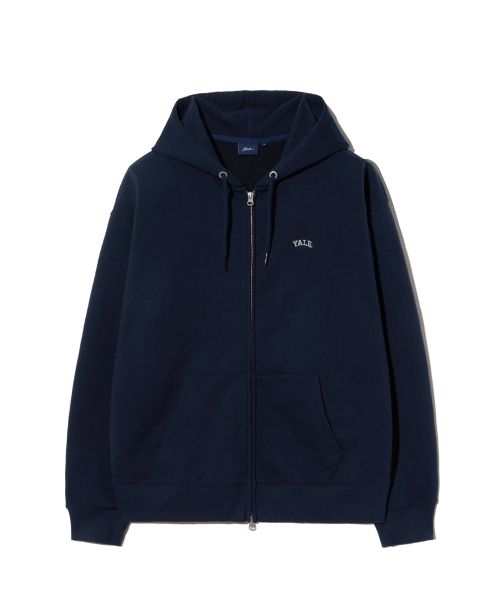 YALE Small Arch Hoodie Zip-Up_Navy YGS1HZ307SNA