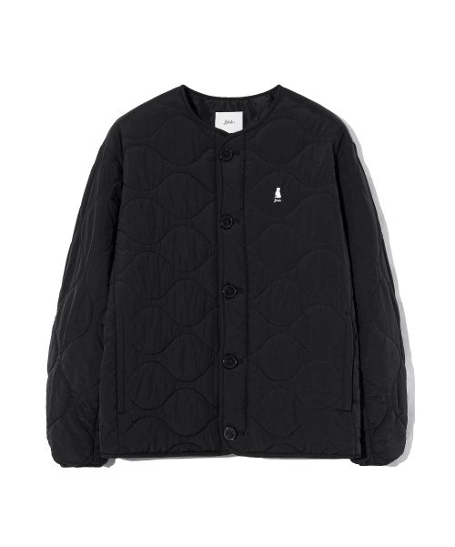 YALE Warm-Up Quilted Jacket Black YES1JK399ABK / YFW1QJ301SBK
