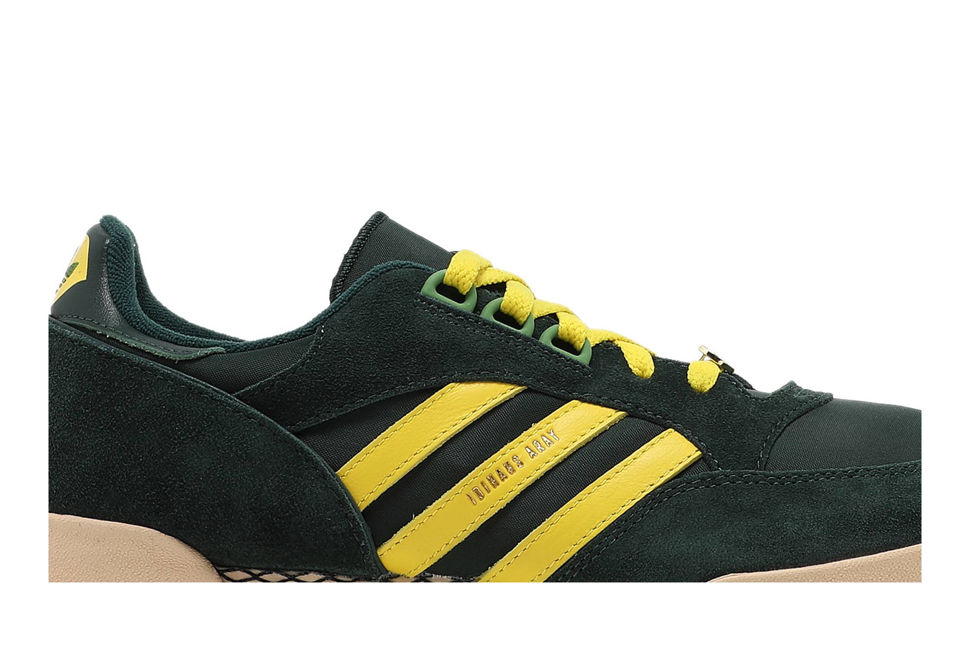 Order Yara Shahidi x adidas Boston Super Marathon 'Forest Night Yellow' dalam Melayu GW3237