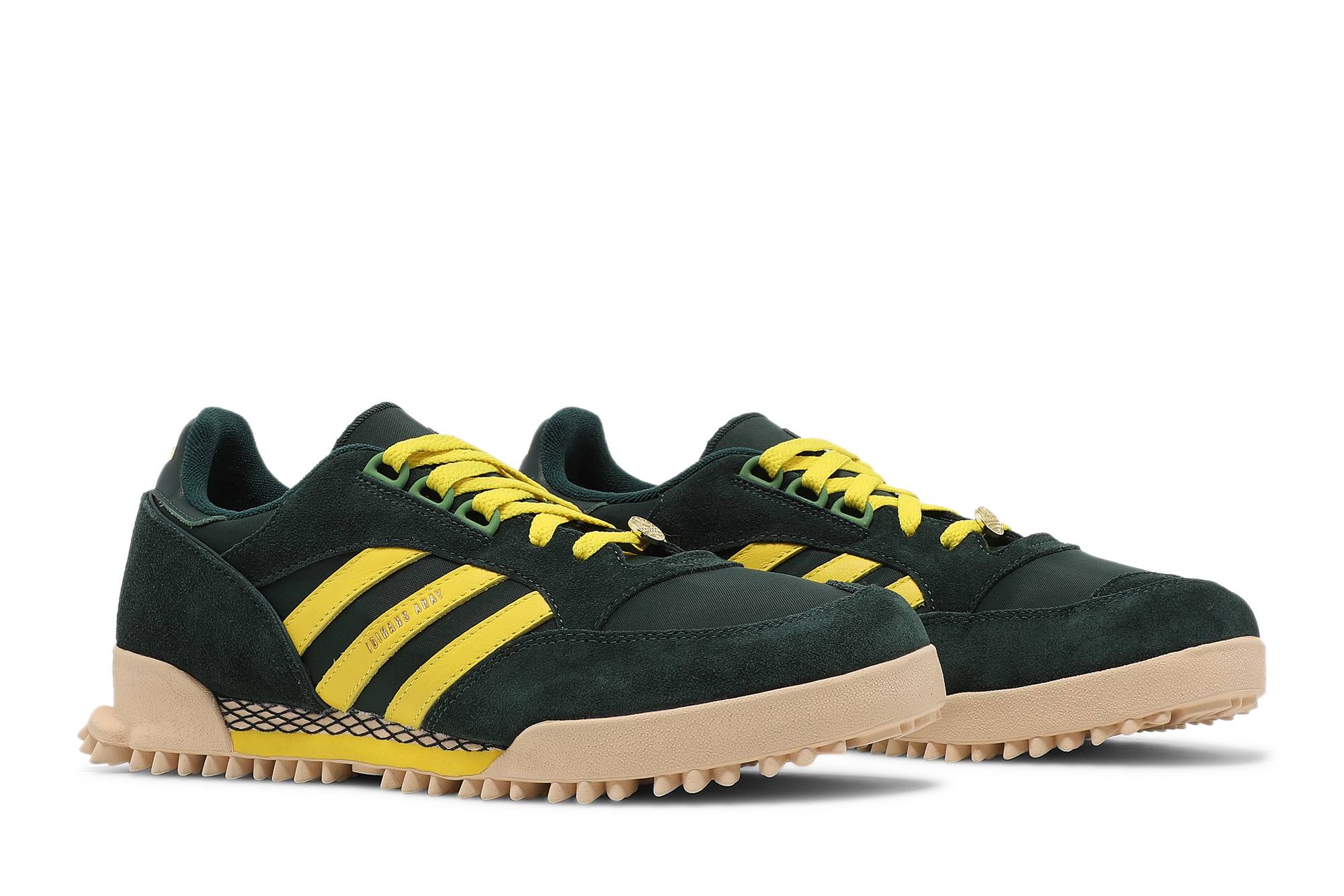 Cheap Yara Shahidi x adidas Boston Super Marathon 'Forest Night Yellow' dalam Melayu GW3237