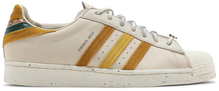 야라 샤히디 x 아디다스 슈퍼스타 '크림 레거시 골드' GZ2764 Buy 야라 샤히디 x 아디다스 슈퍼스타 '크림 레거시 골드' GZ2764