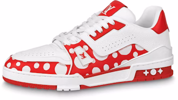 Yayoi Kusama x Louis Vuitton Trainer 'White Red' 1AB8J1 Yayoi Kusama x Louis Vuitton Trainer 'White Red' 1AB8J1