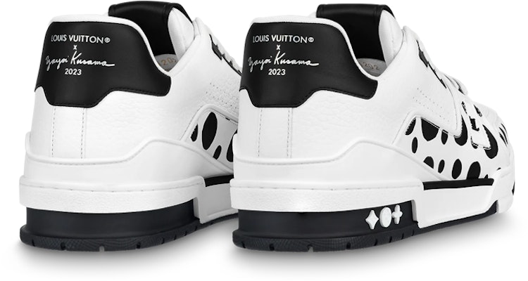 Yayoi Kusama x Louis Vuitton Trainer Low 'Hitam Putih' 1AB8JL Lookbook Yayoi Kusama x Louis Vuitton Trainer Low 'Hitam Putih' 1AB8JL