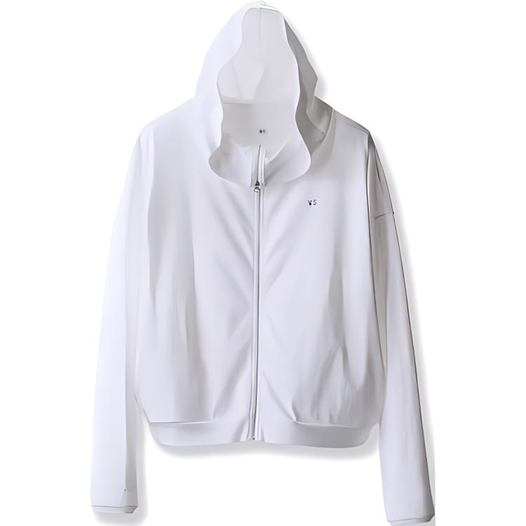 Yeezy FW24 VULTURES Korea Exclusive Hoodie White - Unisex Zip-Up with Letter Print YE24HD01WH01