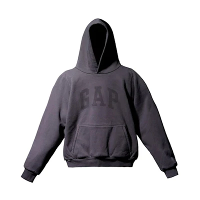 Yeezy Gap Dove Shrunken Hoodie Black