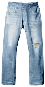 Yeezy Gap Direka oleh Balenciaga Seluar Denim 5 Poket Biru Buy Yeezy Gap Direka oleh Balenciaga Seluar Denim 5 Poket Biru