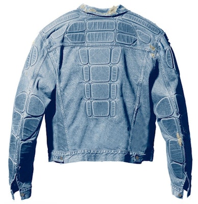 Yeezy Gap Engineered by Balenciaga Padded Denim Jacket Blue Order Yeezy Gap Engineered by Balenciaga Padded Denim Jacket Blue