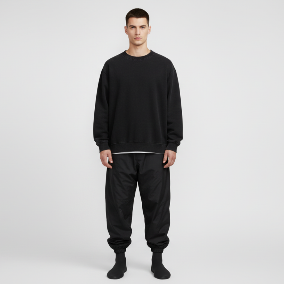 Lookbook 侃爷Yeezy Pod系列"黑色"运动鞋 YZYPODBLK