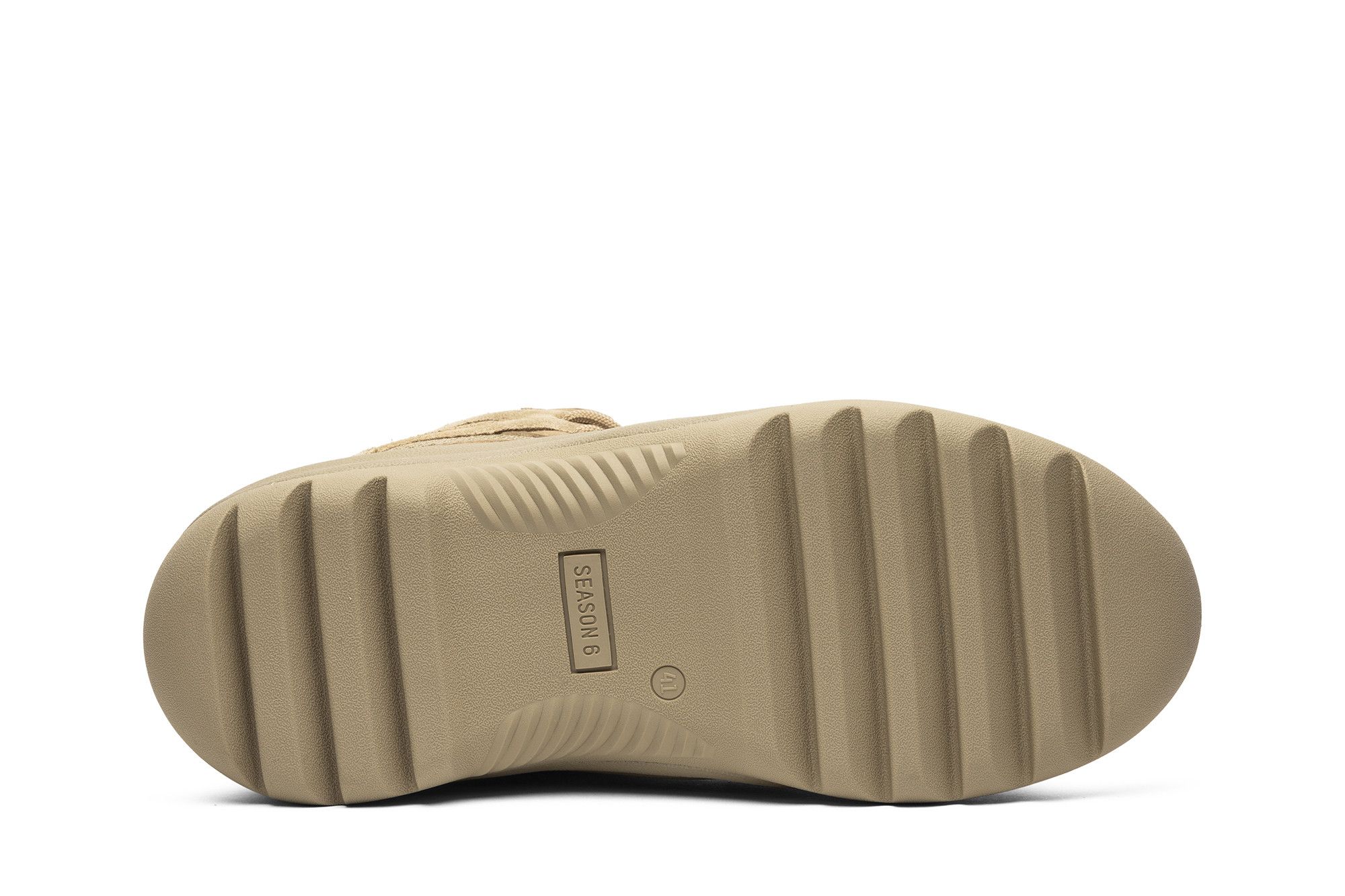 Shop Yeezy Stivale Desert in Suede Stagione 6 ''Taupe'' YZ6MF6003-214