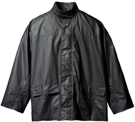 Yeezy x Gap Coated Cotton Light Parka Black Buy Yeezy x Gap Coated Cotton Light Parka Black