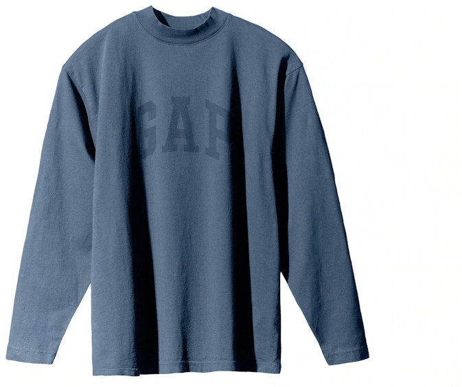 yeezy-x-gap-dove-longsleeve-tee-dark-blue