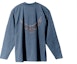 Order Yeezy x Gap Dove Longsleeve Tee Dark Blue