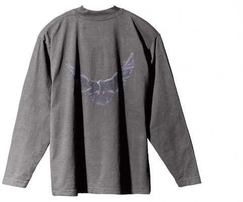 Yeezy x Gap Dove Longsleeve Tee Dark Grey Order Yeezy x Gap Dove Longsleeve Tee Dark Grey