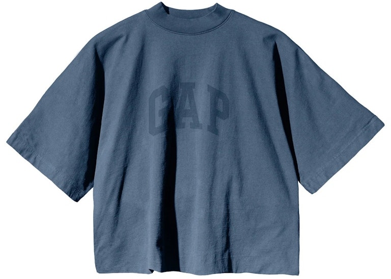 yeezy-x-gap-dove-no-seam-tee-dark-blue