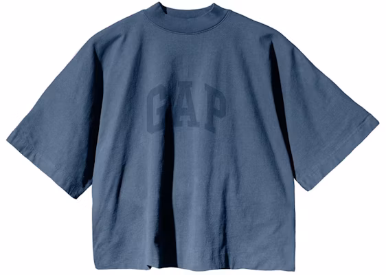 Yeezy x Gap Dove No Seam Tee Dark Blue Buy Yeezy x Gap Dove No Seam Tee Dark Blue