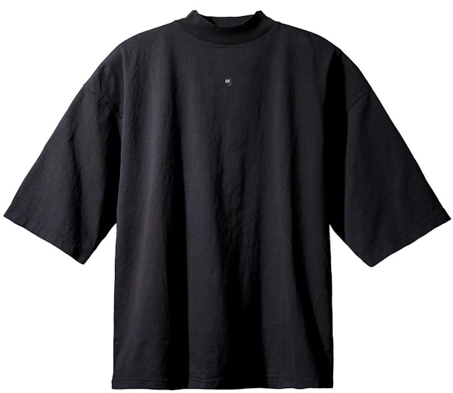 yeezy-x-gap-logo-3-4-sleeve-tee-black