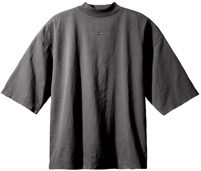 yeezy-x-gap-logo-3-4-sleeve-tee-dark-grey
