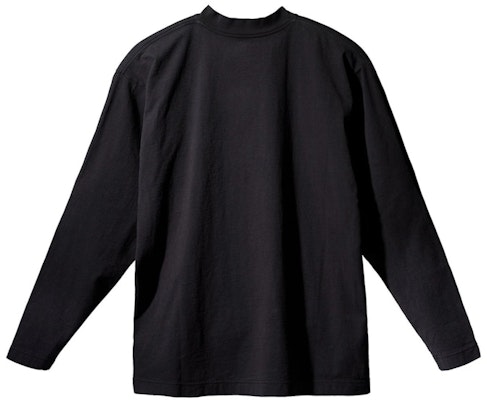 Yeezy x Gap Logo Longsleeve Tee Black Order Yeezy x Gap Logo Longsleeve Tee Black