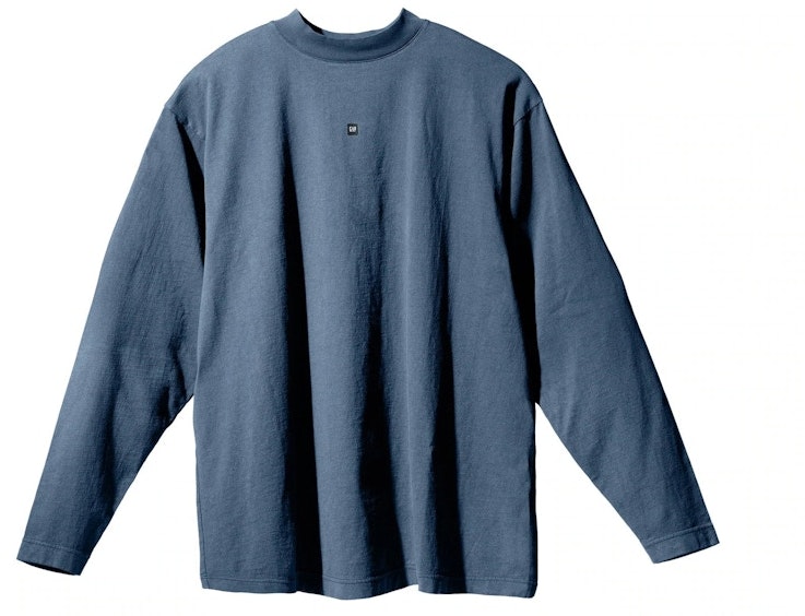 yeezy-x-gap-logo-longsleeve-tee-dark-blue