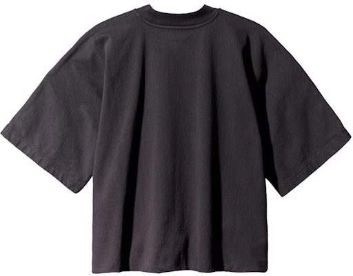 Yeezy x Gap Logo No Seam Tee Black Order Yeezy x Gap Logo No Seam Tee Black