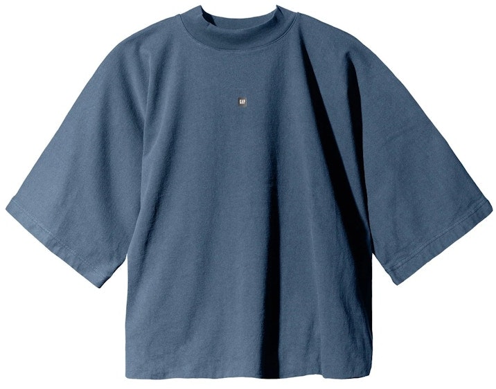 yeezy-x-gap-logo-no-seam-tee-dark-blue