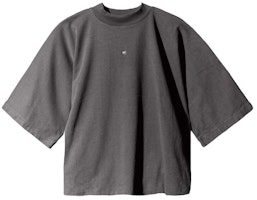 Yeezy x Gap Logo No Seam Tee Dark Grey Yeezy x Gap Logo No Seam Tee Dark Grey