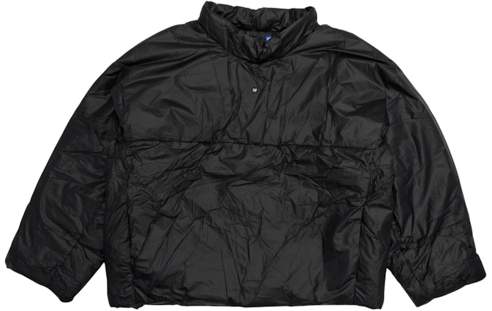 yeezy-x-gap-mock-neck-pullover-puffer-black