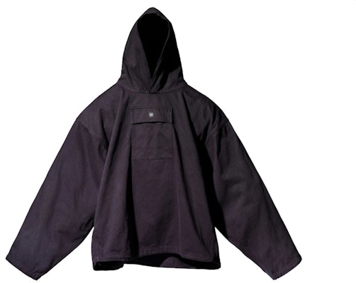 Yeezy x Gap Sateen Anorak Black Buy Yeezy x Gap Sateen Anorak Black