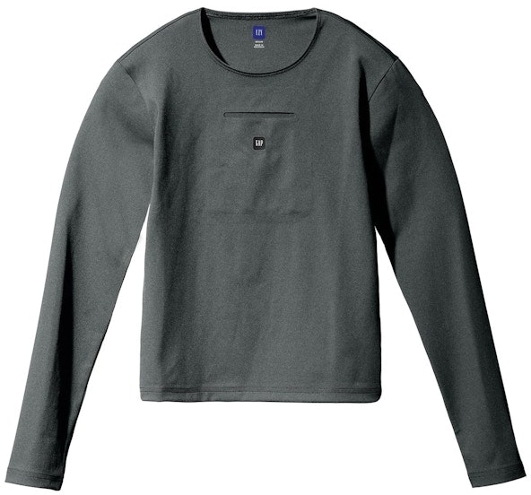 yeezy-x-gap-womens-longsleeve-second-skin-dark-green