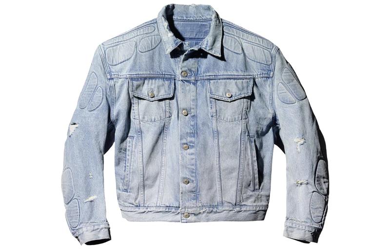 YEEZY x Gap x Balenciaga Blue Denim Jacket Unisex Kanye Concert Edition. YEEZY-SS22-032