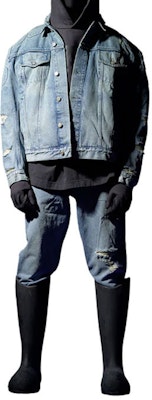 YEEZY x Gap x Balenciaga Blue Denim Jacket Unisex Kanye Concert Edition. YEEZY-SS22-032 Shop YEEZY x Gap x Balenciaga Blue Denim Jacket Unisex Kanye Concert Edition. YEEZY-SS22-032