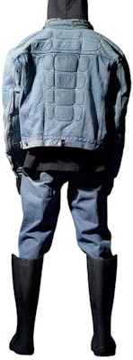 YEEZY x Gap x Balenciaga Blue Denim Jacket Unisex Kanye Concert Edition. YEEZY-SS22-032 Details for YEEZY x Gap x Balenciaga Blue Denim Jacket Unisex Kanye Concert Edition. YEEZY-SS22-032