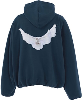 Hoodie Oversized Unisex Navy YEEZY x Gap x Balenciaga Dove Logo Print. None Buy Hoodie Oversized Unisex Navy YEEZY x Gap x Balenciaga Dove Logo Print. None