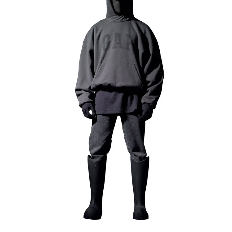 Shop YEEZY x Gap x Balenciaga Dove Hoodie Unisex Graphic Logo Pullover - Dark Grey. YEEZY-SS22-69