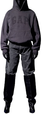 YEEZY x Gap x Balenciaga联名黑色鸽子刺绣连帽卫衣男女同款 YEEZY-SS22-043 Shop YEEZY x Gap x Balenciaga联名黑色鸽子刺绣连帽卫衣男女同款 YEEZY-SS22-043