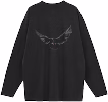 YEEZY x Gap x Balenciaga Dove Washed Black Longsleeve Tee Unisex Crewneck. YEEZY-SS22-68 YEEZY x Gap x Balenciaga Dove Washed Black Longsleeve Tee Unisex Crewneck. YEEZY-SS22-68