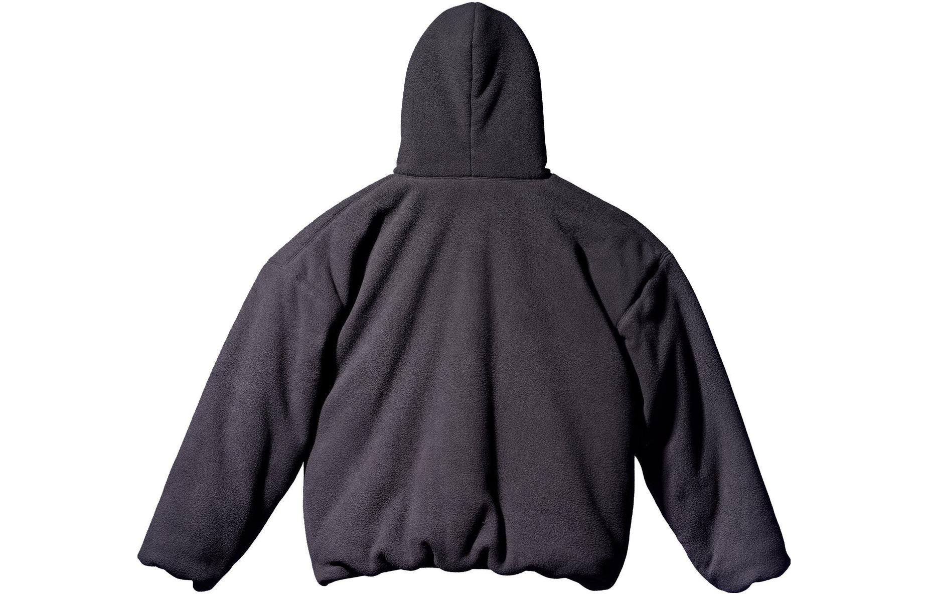 Lookbook Yeezy x Gap x Balenciaga FW22 黑色連帽鋪棉衣合作款 Yeezy-FW22-914 YEEZY-FW22-914